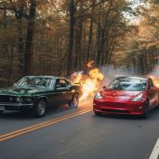 Proč se nebojíme nádrže plné benzínu, ale děsí nás baterie v elektromobilu? Poděkujme Hollywoodu a jeho výbuchům Proč se nebojíme nádrže plné benzínu, ale děsí nás baterie v elektromobilu? Poděkujme Hollywoodu a jeho výbuchům