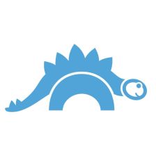 Dinosaurus Stegosaurus - dětská samolepka na zeď Dinosaurus Stegosaurus - dětská samolepka na zeď