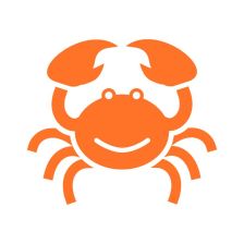 Krab - samolepka na zeď Krab - samolepka na zeď