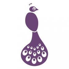 Páv - samolepka na zeď Páv - samolepka na zeď