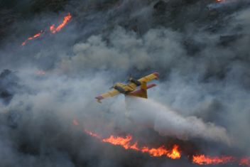 Hořící les. - klikněte pro zobrazení detailu Hořící les. - klikněte pro zobrazení detailu