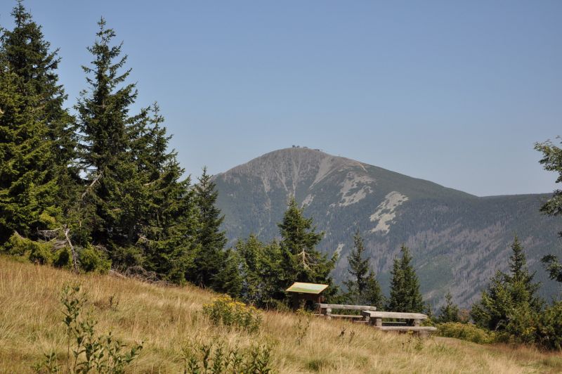 Krkonoše - Vyhlídka z Liščí hory - klikněte pro zobrazení detailu