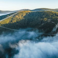 Lávka Sky Bridge 721 na Dolní Moravě.