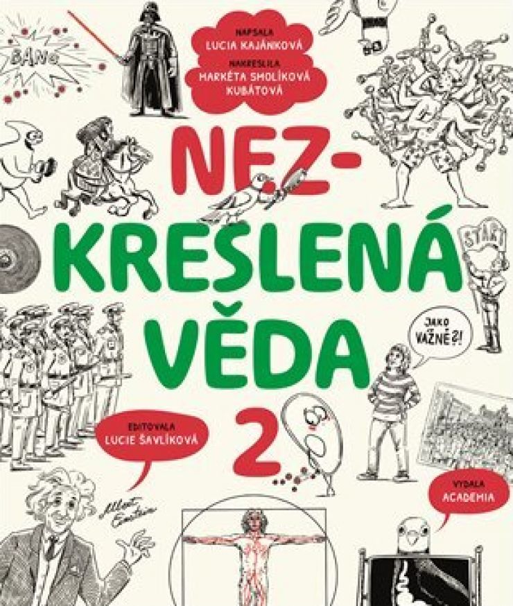 zobrazit detail snímku: obálka knihy Nezkreslená věda II