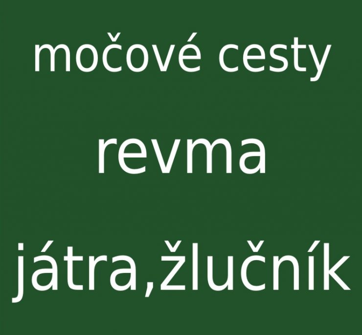 zobrazit detail snímku: Močové cesty, revma, játra, žlučník