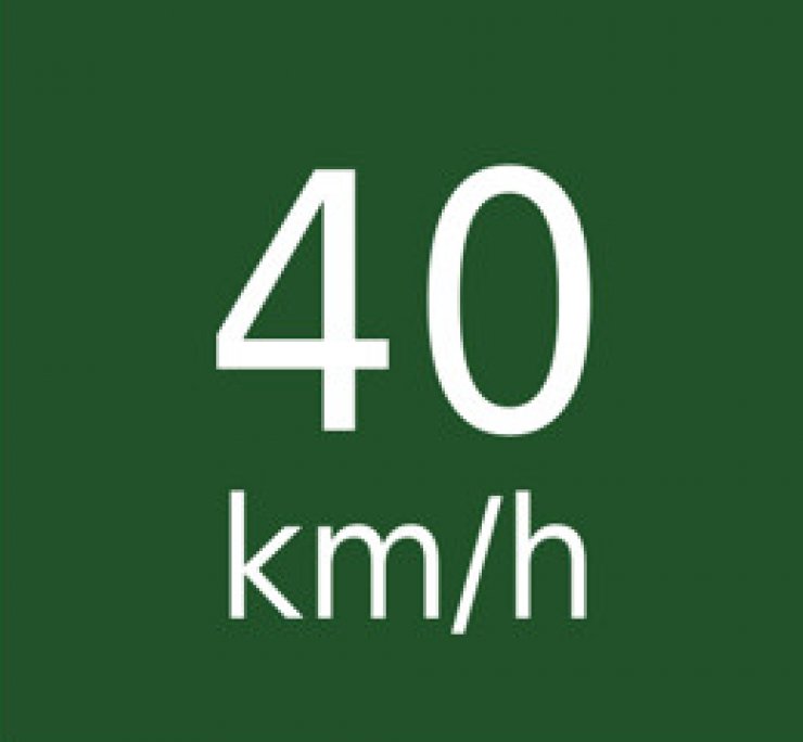 zobrazit detail snímku: Rychlost 40km/h