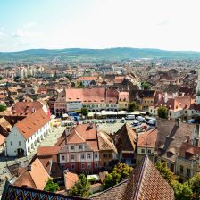 Město Sibiu.