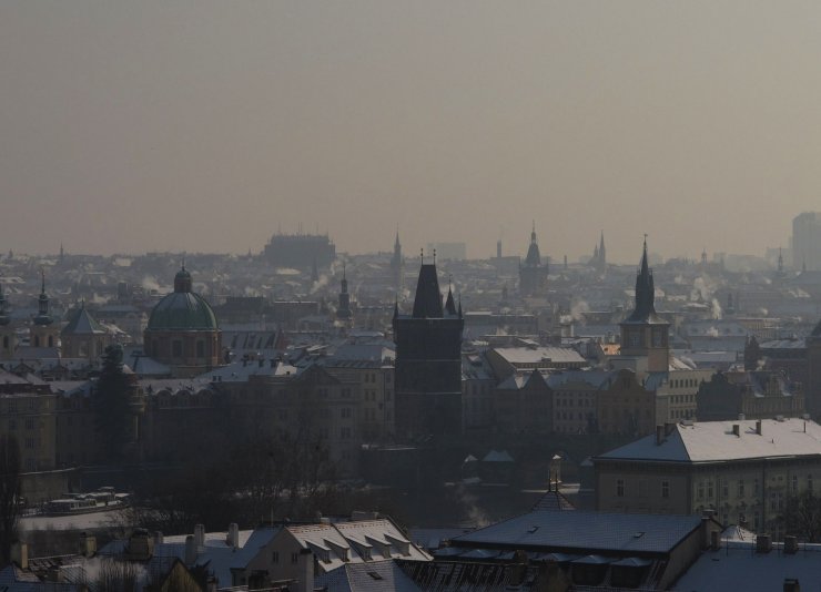 zobrazit detail snímku: Pražský smog.