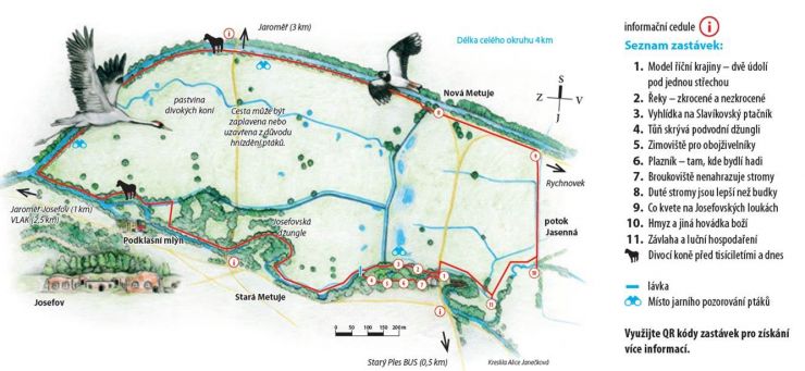 zobrazit detail snímku: Mapka rezervace