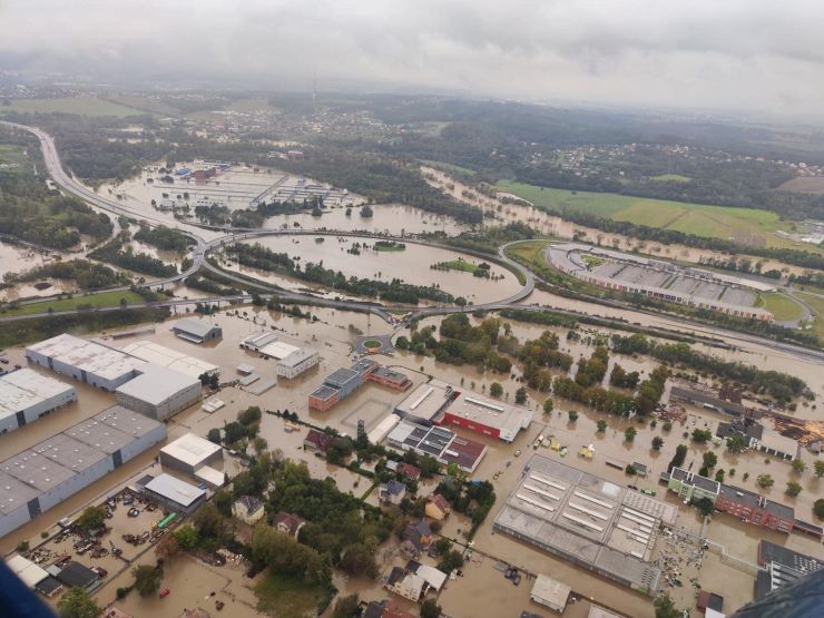 zobrazit detail snímku: Zatopená Ostrava